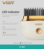 برس حرارتی شارژی VGR V-587 مناسب سفر و استفاده روزمره