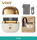 برس حرارتی شارژی VGR V-587 رنگ سورمهای پررنگ زنانه