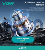 vgr-v857Tماشین اصلاح وی جی ار مدل خط زن