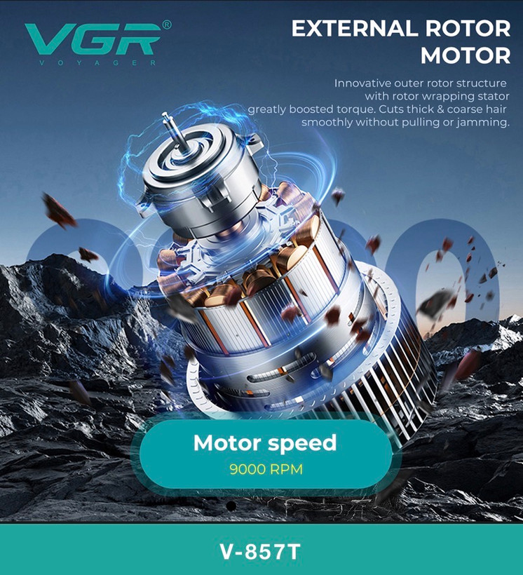 vgr-v857Tماشین اصلاح وی جی ار مدل خط زن