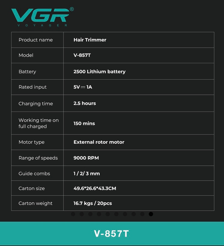 مشخصات وویژکی های منحصر به فرد خط زنوی جی ار مدل v857t