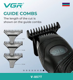 vgr-v857Tماشین اصلاح وی جی ار مدل خط زن