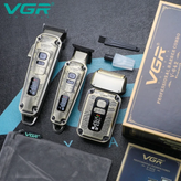 V-642 مجموعه ی ۳عددی اصلاح موی سر و صورت مناسب حجم زنی ،خط زنی،صفرزنی،کیفیت عالی برند ویجی ار