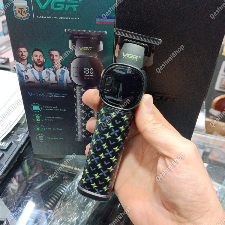 VGR-V185- ماشین اصلاح سر و ریش مدل خط زن وی جی ار