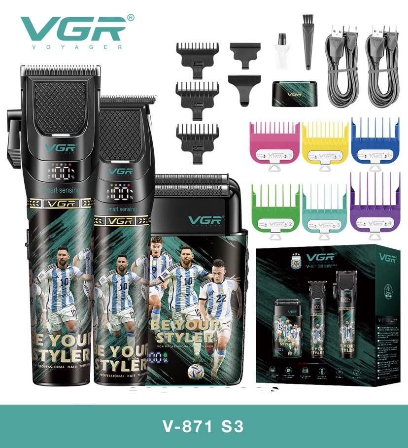 VGR-V871 S3in1پک کامل ماشین اصلاح وی جی ار۱۴۰۵