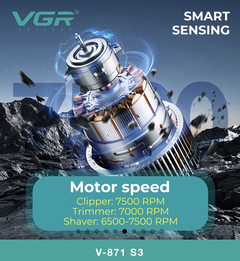 VGR-V871 S3in1پک کامل ماشین اصلاح وی جی ار۱۴۰۵