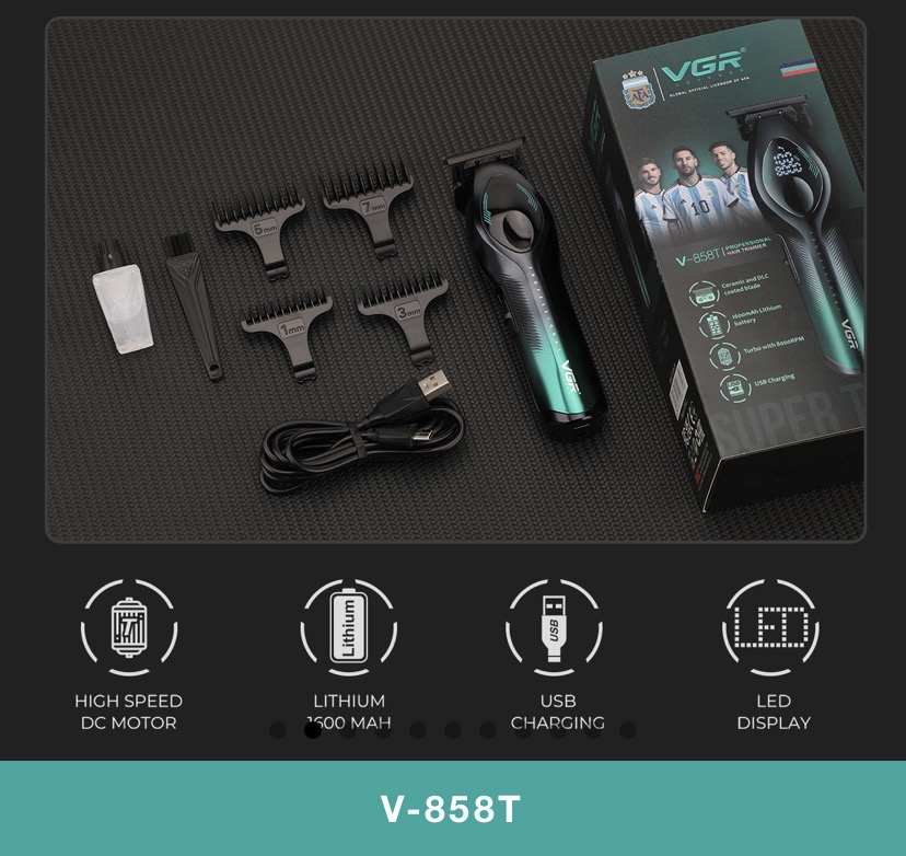 جعبه و تجهیزات کامل خط زن VGR V-858T