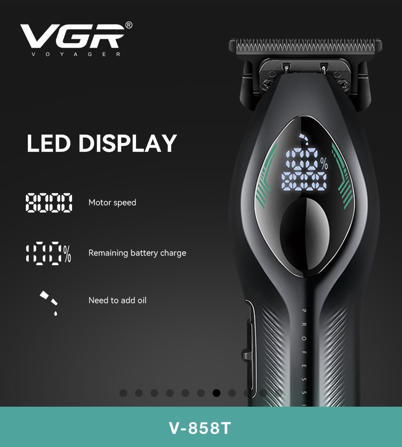 VGR-V858Tماشین اصلاح وی جی ار مدل خط زن (جدید )