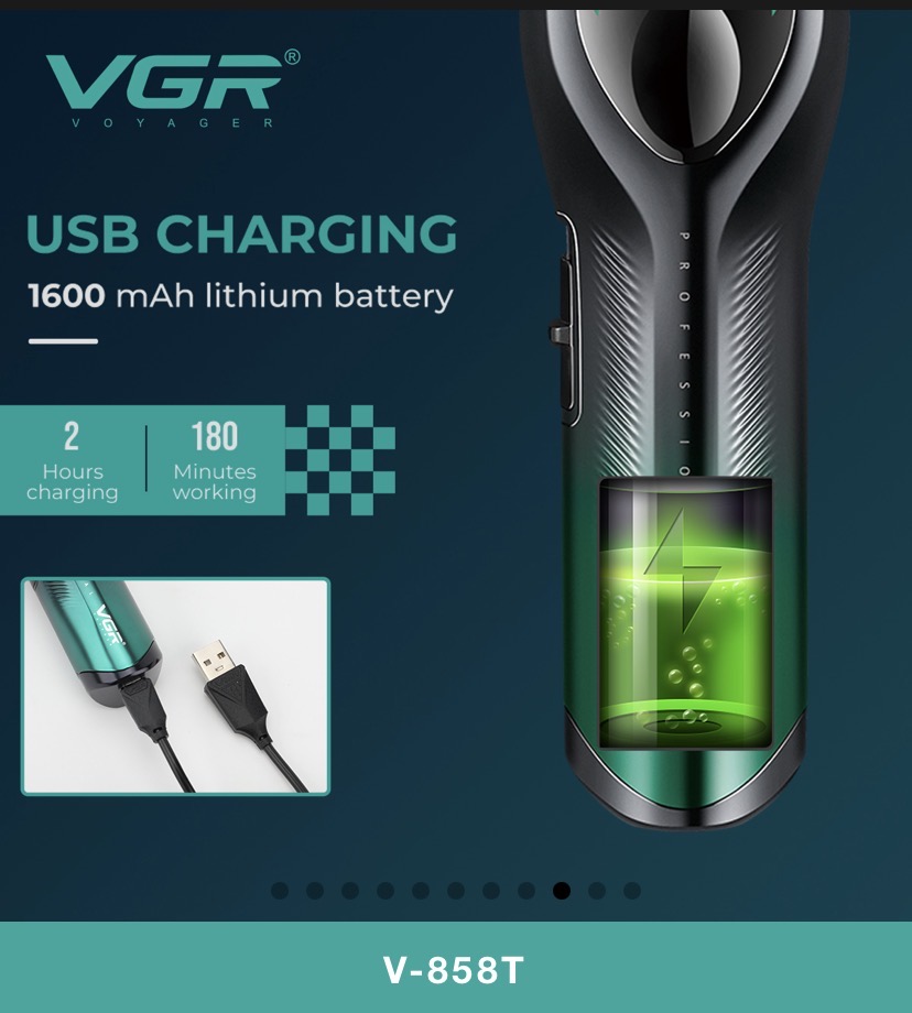 VGR-V858Tماشین اصلاح وی جی ار مدل خط زن (جدید )