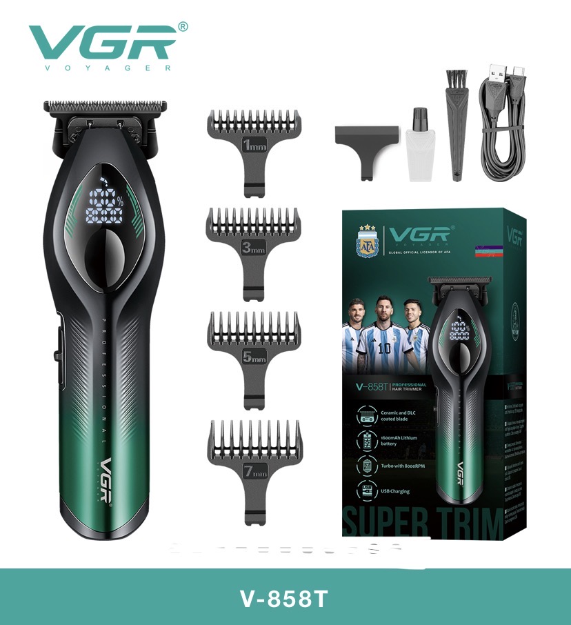 طراحی ارگونومیک و خوشدست خط زن VGR V-858T با رنگ سبز و زرشکی