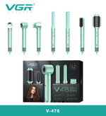 VGR-V478s4in1سشوار 6کاره وی جی ار110,000Rpm(جدید)