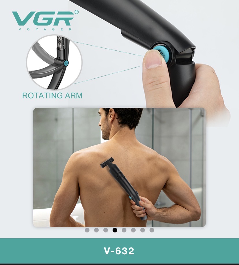 VGR-V632 بادی گروم وی جی ار ۲۰۲۶تیغه دوبل دسته دار