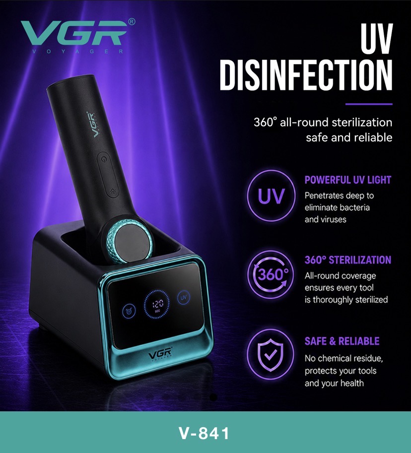 VGR-V841دستگاه استریل UV شارژی وی جی ار (جدید)